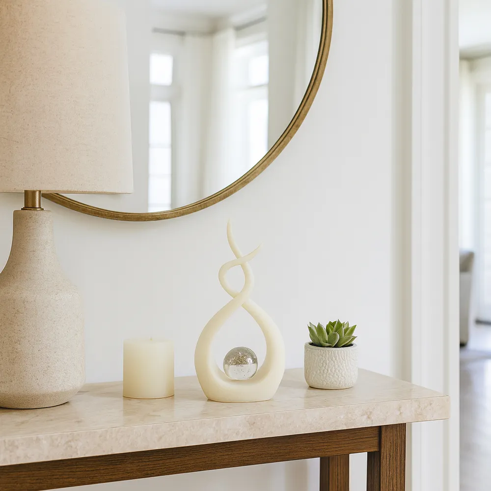 BELDENCLIFF WHITE DECOR 12 (IN)