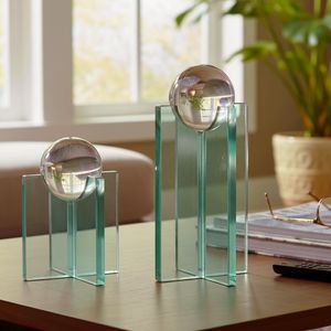 TRENTONVIEW SET OF 2 CLEAR DECOR 12 (IN) 10