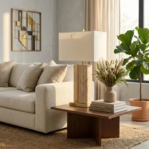 HEMMINGRUN TAN LAMP 26 (IN) 11