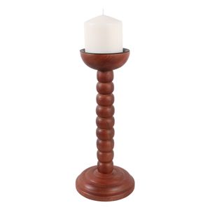 WRENVIEW BROWN CANDLE HOLDER 12 (IN) 3