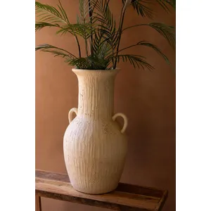 Stone Composite Urn with Two Handles 6