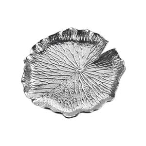 Lilypad Dimensional Wall Art - Set of 4 Silver 9