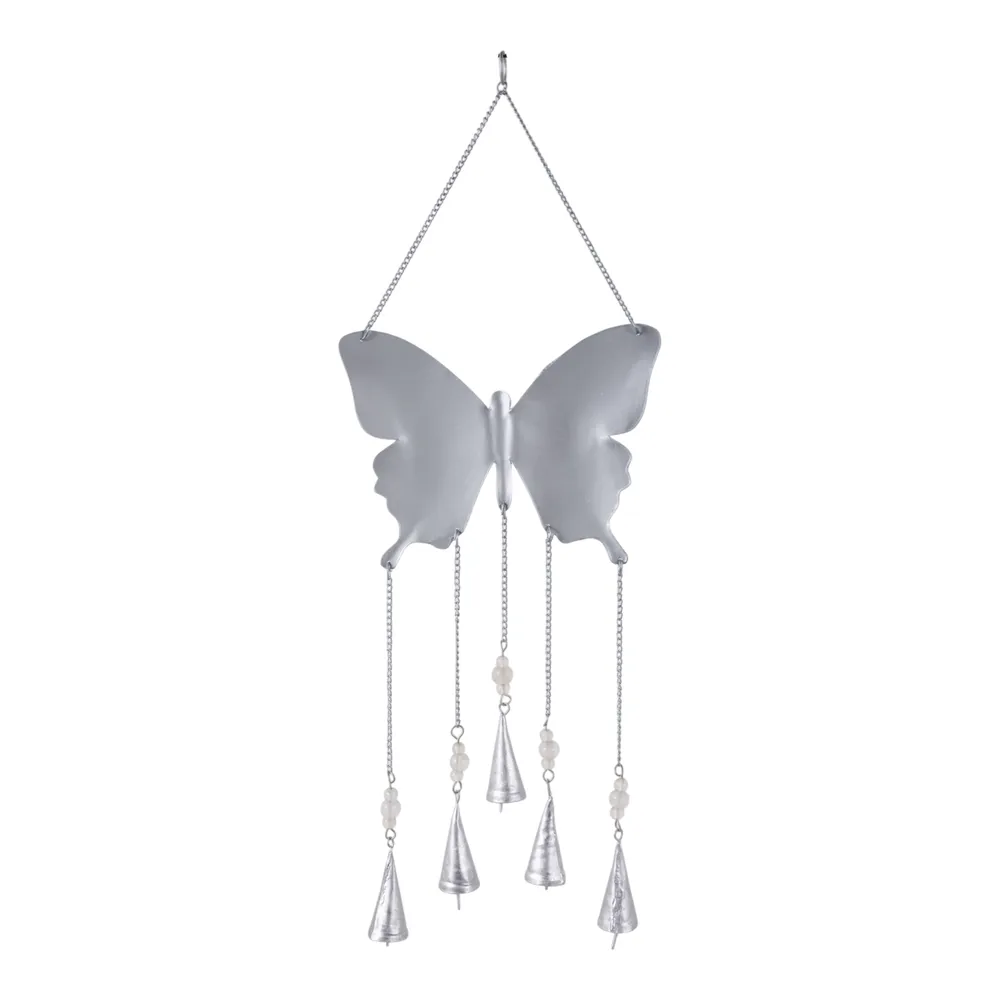 NOVASIDE SILVER WIND CHIME 27 (IN)