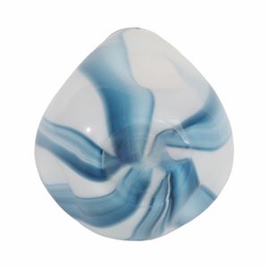 BIRCHBURN BLUE GLASS VASE 8 (IN) 8