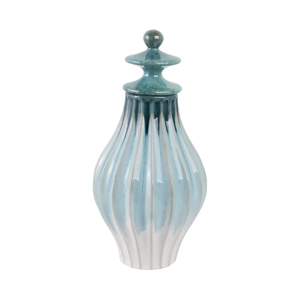COLTONWOOD GREEN JAR 15 (IN)