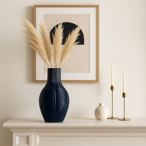 ROBINFIELD BLUE VASE 16 (IN) 12