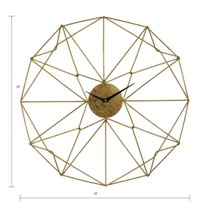 Angular Wirework Wall Clock 2