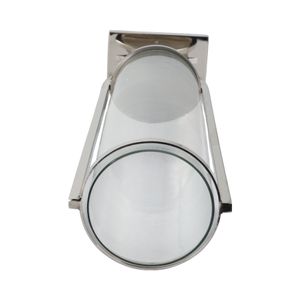 OLIVERHAVEN SILVER CANDLE HOLDER 31 (IN) 7