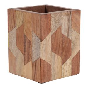 DENTONHAVEN BROWN PENCIL CUP 4 (IN) 4