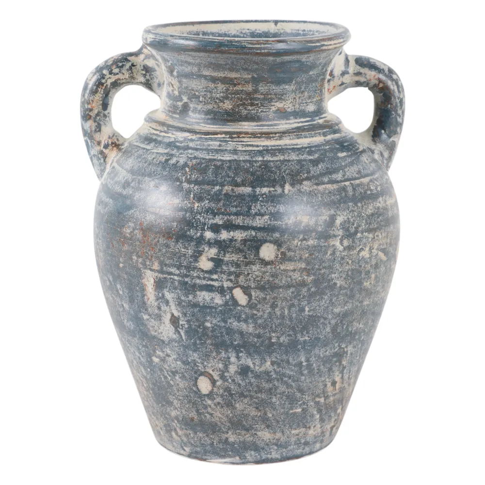 CARLINROSE BLUE VASE 10 (IN)