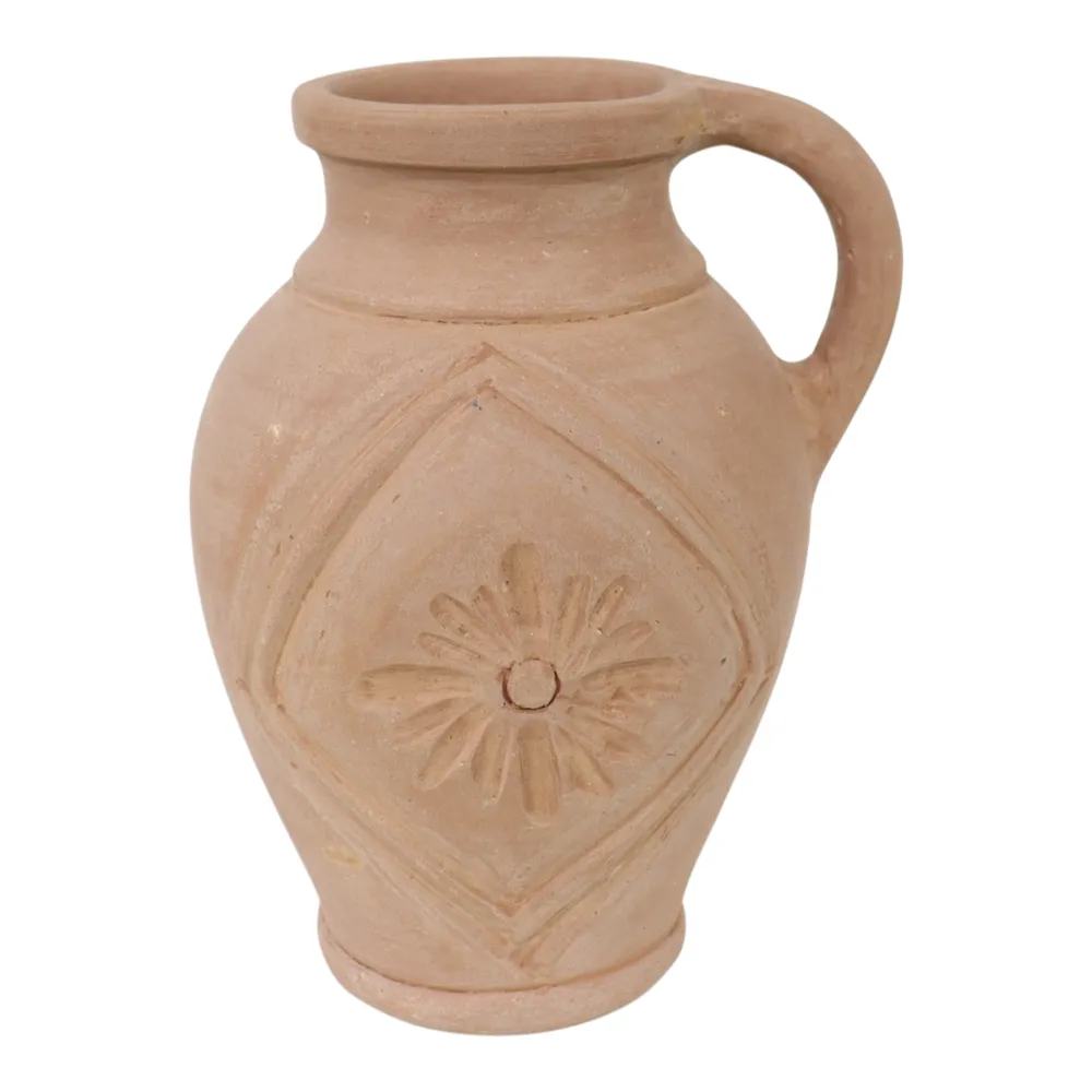 GAVIN RED VASE 13 (IN)