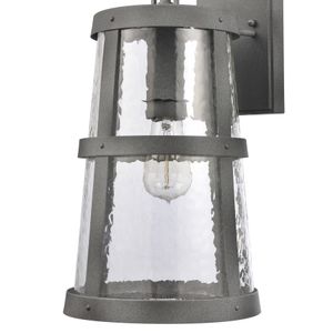 Dakota 18'' High 1-Light Outdoor Sconce - Distressed Zinc 5