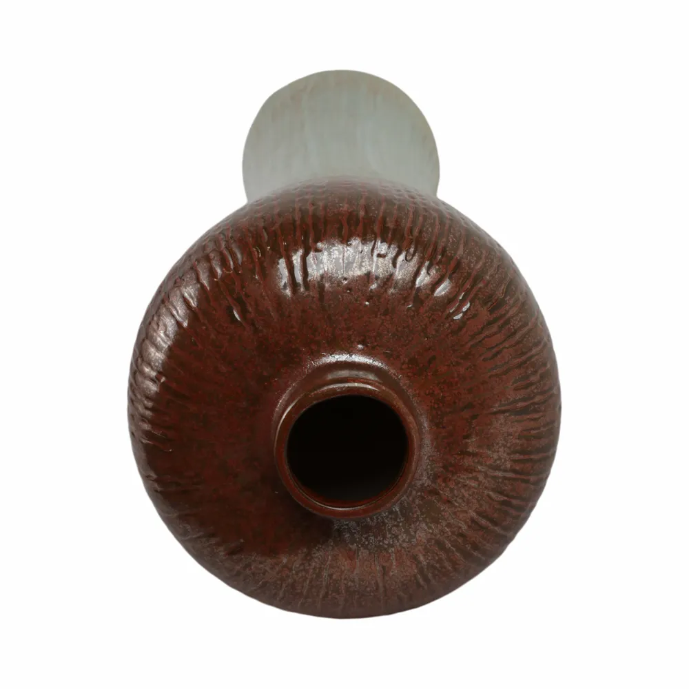 GAVINLAKE BROWN VASE 31 (IN)