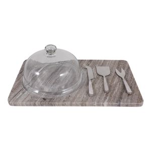 FIONALEY SET OF 5 BROWN SERVEWARE 6 (IN) 1