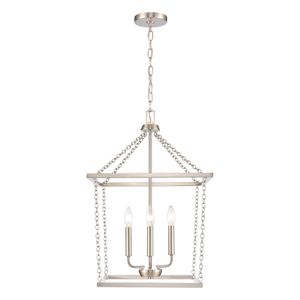 Emmett 17'' Wide 4-Light Pendant - Brushed Nickel 1