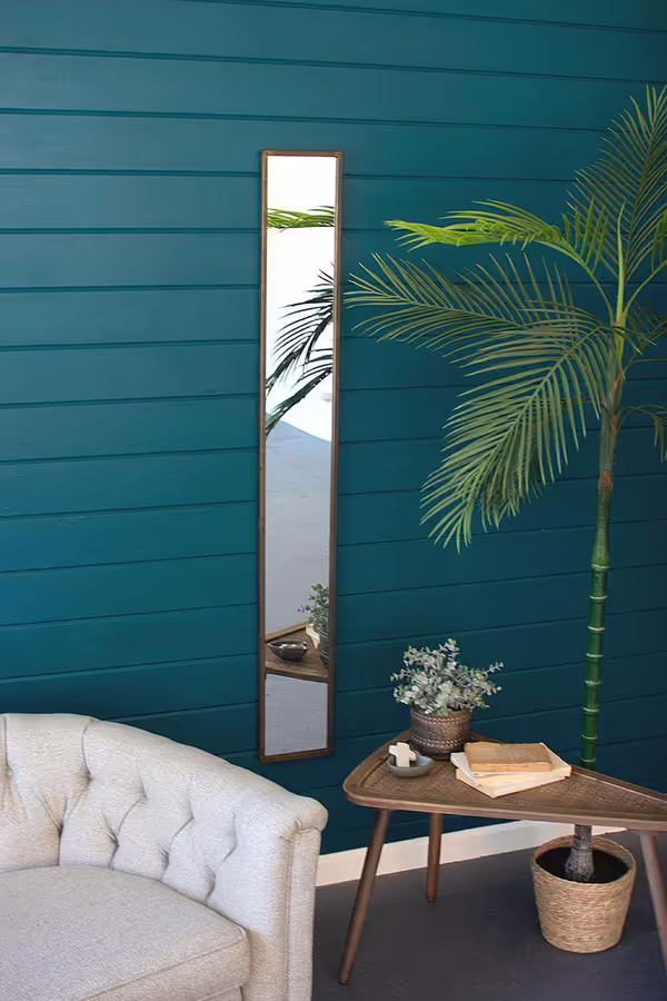 Tall Thin Wall Mirror / 8" Wide