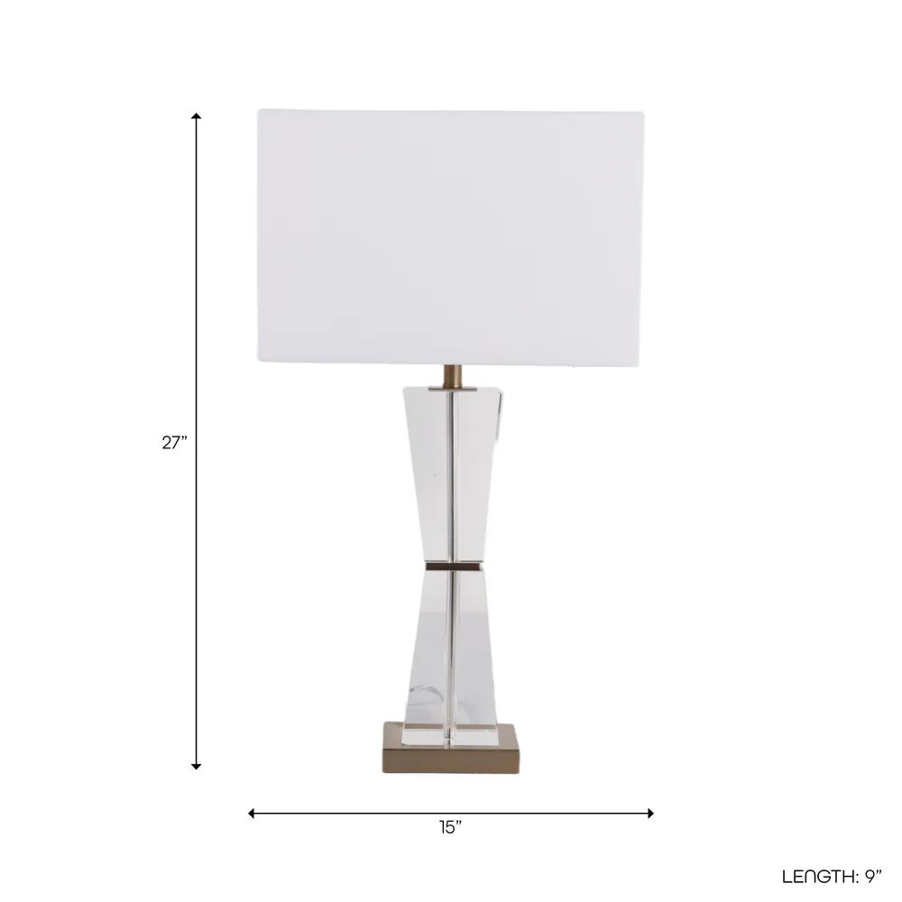 FENTONLEY CLEAR LAMP 27 (IN)