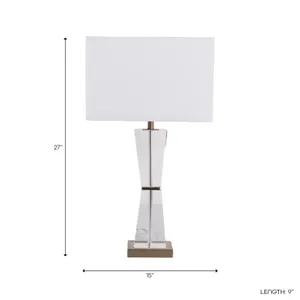 FENTONLEY CLEAR LAMP 27 (IN) 10