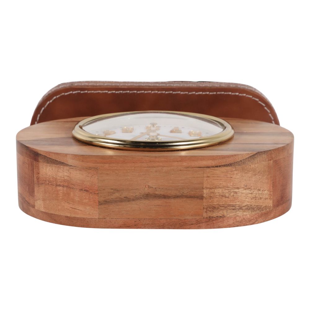 EMMETWELL BROWN CLOCK 7 (IN)