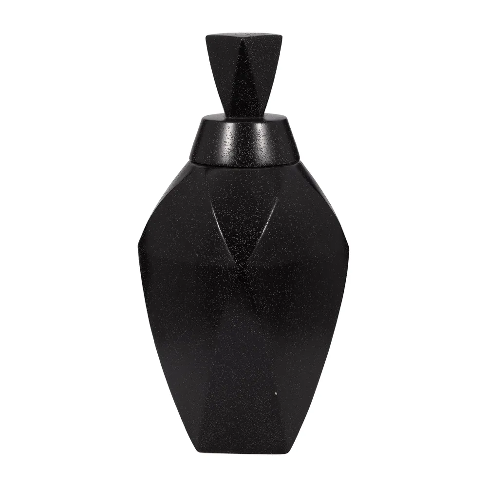 HALTONWORTH BLACK VASE 23 (IN)