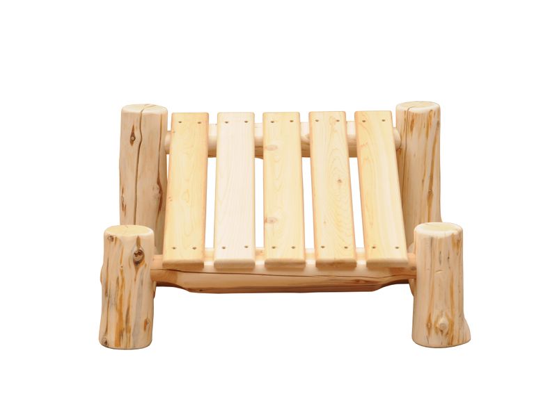 Voyageur Outdoor Adirondack Ottoman - Unfinished/Unassembled 3