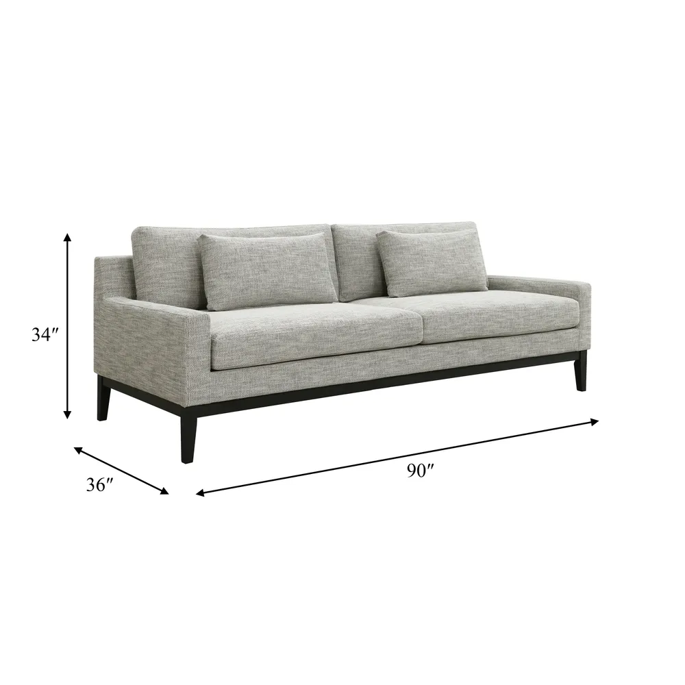 GENTRYCREST BROWN SOFA 90 (IN)