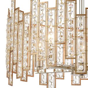 Equilibrium 19'' Wide 5-Light Chandelier - Matte Gold 3