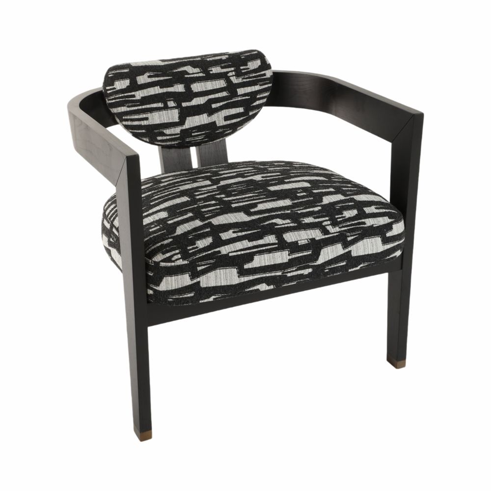 PEARLLEY BLACK CHAIR 30 (IN)