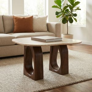 GRANTHAMVALE TAN COFFEE TABLE 16 (IN) 11