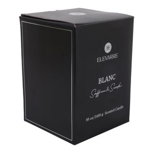 NATECLIFF BLANC SAFFRON & SUEDE CANDLE 10 (IN) 8