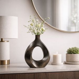 GRANGERROSE BRONZE VASE 14 (IN) 12