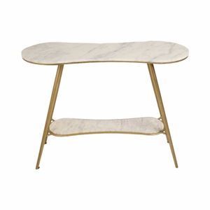 40" ALLESSA MARBLE CONSOLE TABLE 5