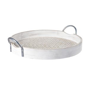 Fabian Tray - Set of 2 Weathered White 2