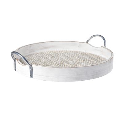 Fabian Tray - Set of 2 Weathered White