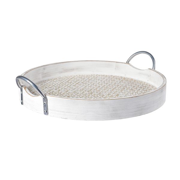 Fabian Tray - Set of 2 Weathered White
