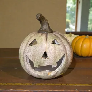 Golden Grin Pumpkin 6x5x6in 1