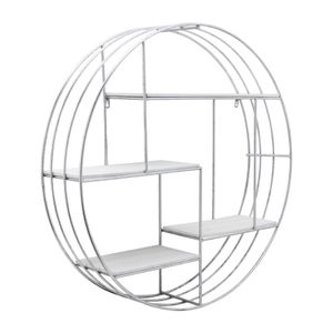 FINCHWAY SILVER WALL SHELF 32 (IN) 3