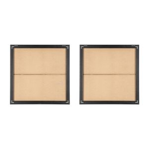 RHEAWOOD SET OF 2 BLACK ART 47 (IN) 8
