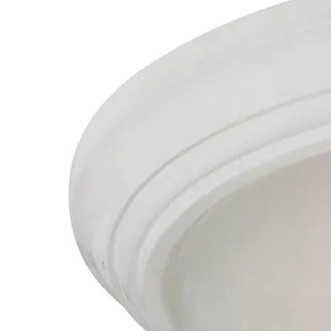 Huntington 15'' Wide 3-Light Flush Mount - White 3