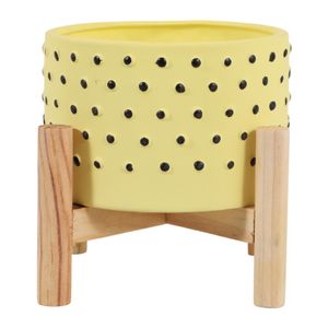COLECREST YELLOW PLANTER 6 (IN) 4
