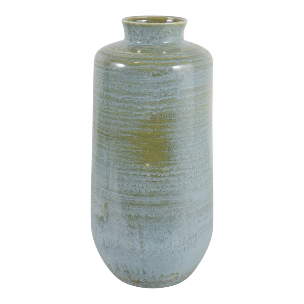 HOLLISSIDE GREEN VASE 16 (IN)
