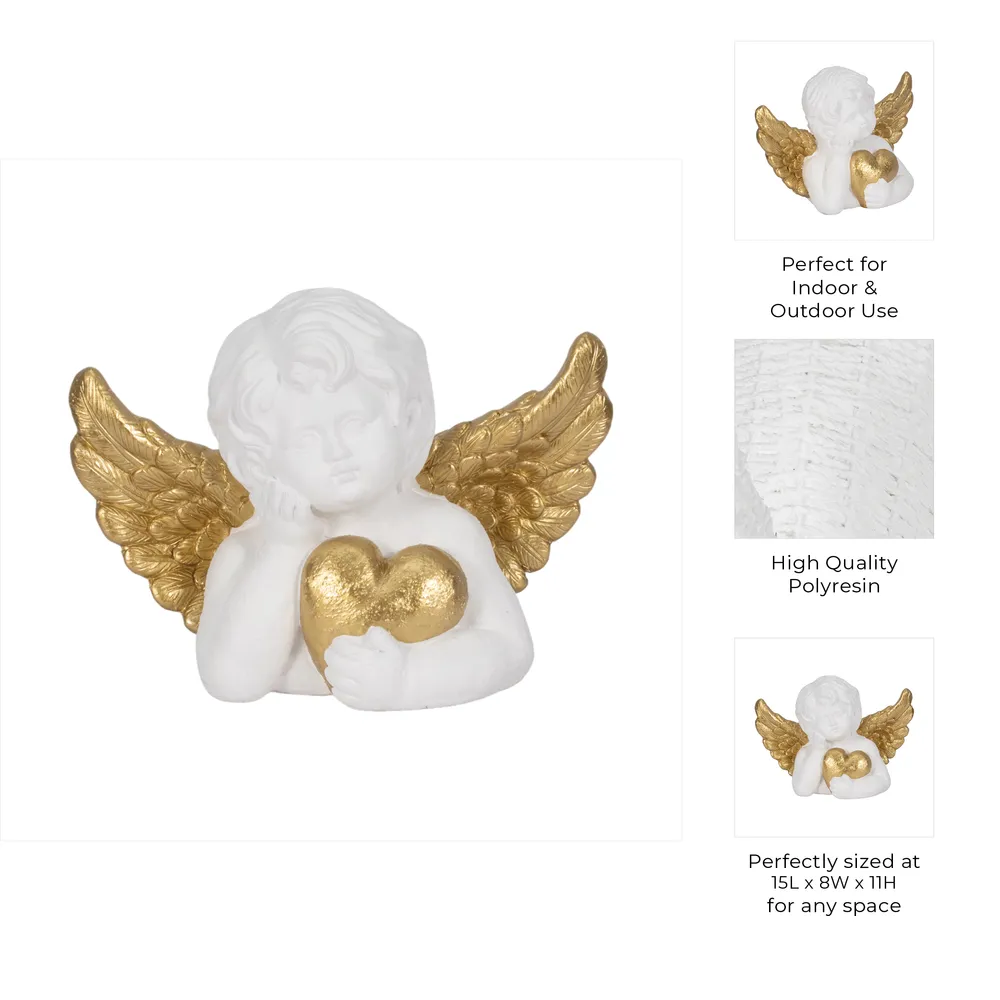 CARSONLEY WHITE GARDEN STATUARY 11 (IN)