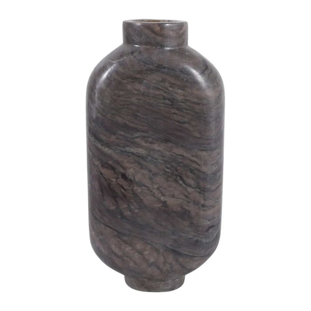 SKYLERBROOK BROWN VASE 12 (IN)