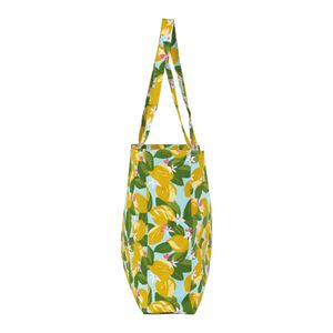 Lemon Blossoms Little Shopper Canvas Tote Bag 4