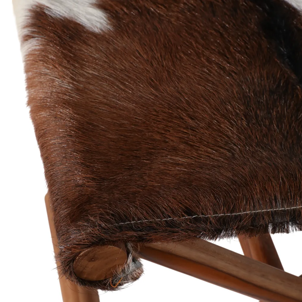 COLBYBEACH BROWN STOOL 16 (IN)