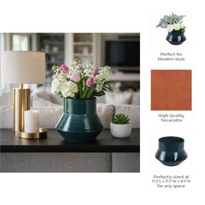 FORBESBEACH BLUE VASE 9 (IN) 10