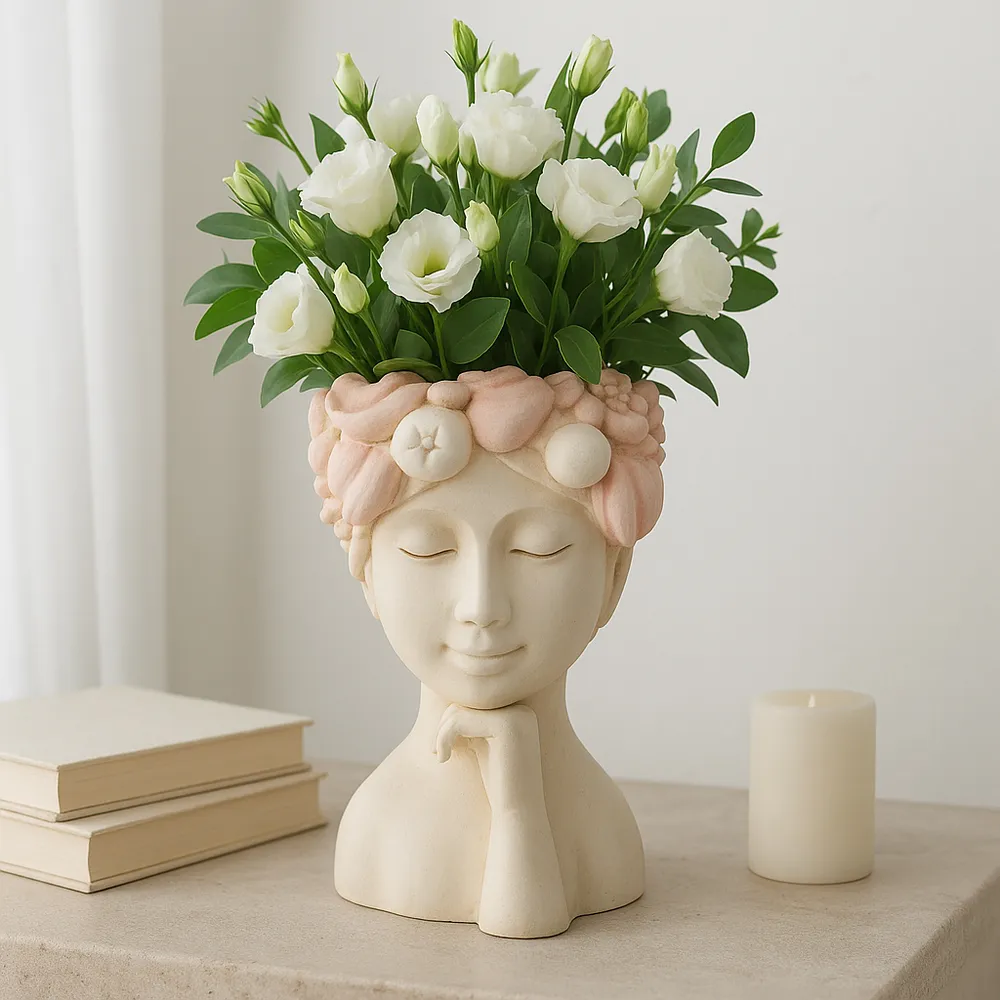 ARLOWLAND IVORY PLANTER 18 (IN)