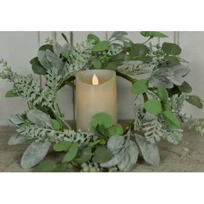 Herb Garden 6.5in Candle Ring