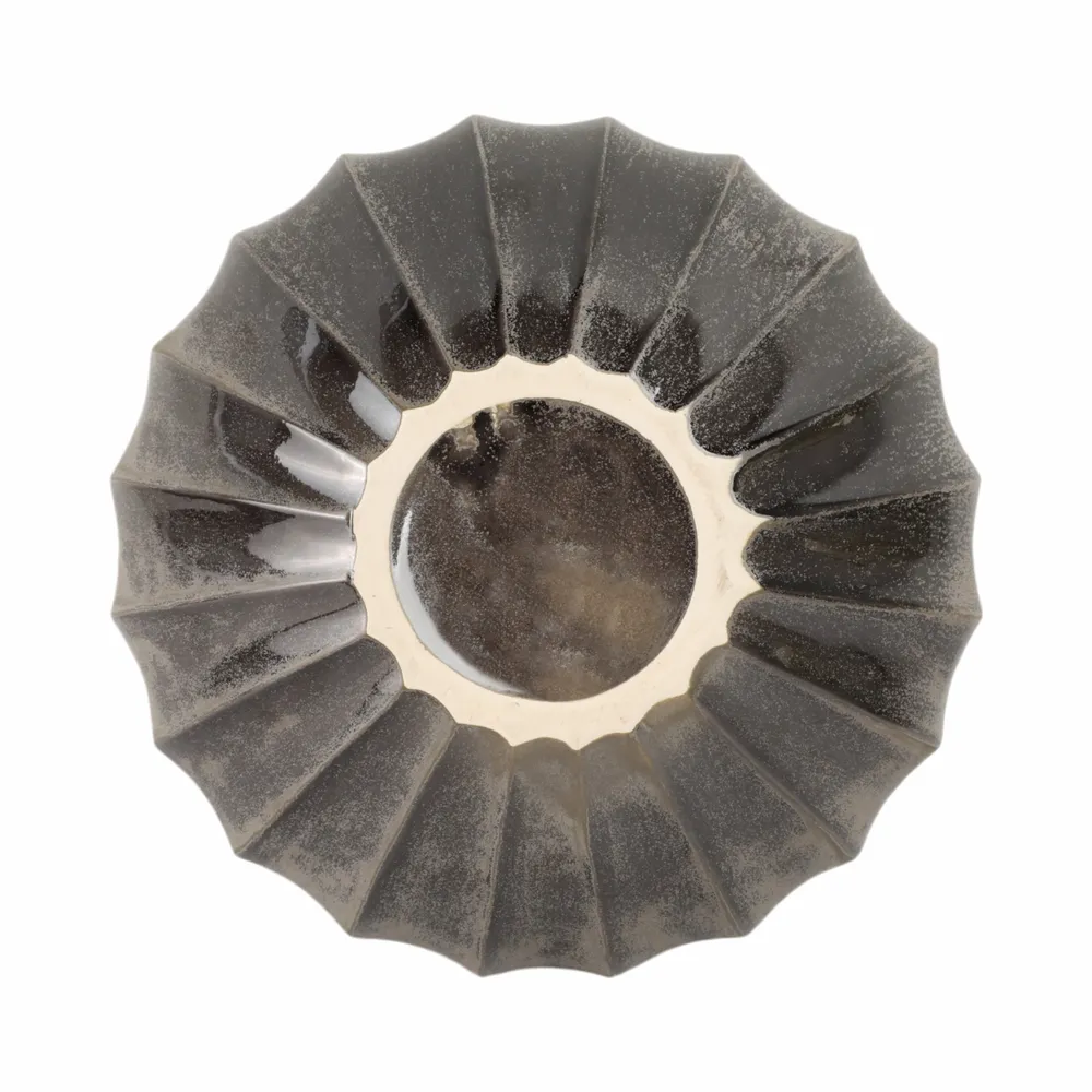 DORSETWOOD BLACK BOWL 7 (IN)