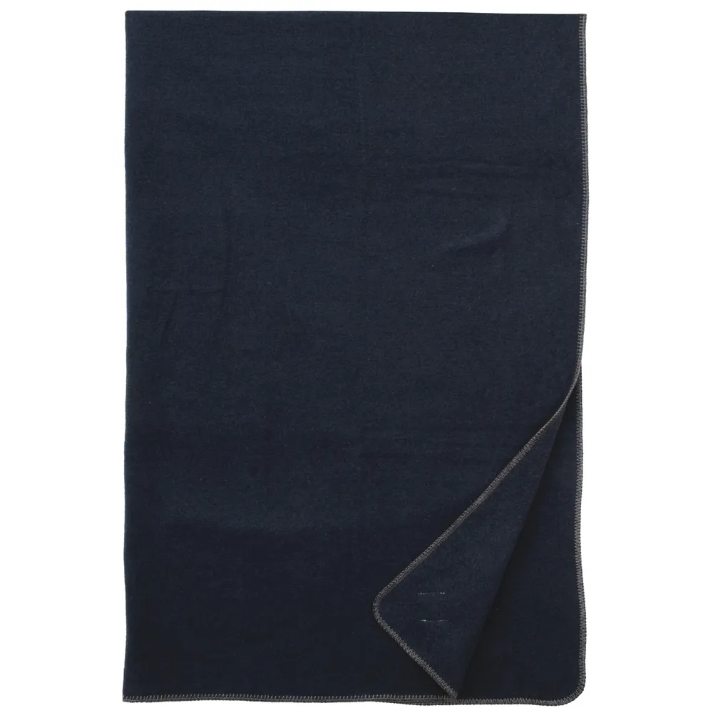 Solid Midnight - Throw - 60x72